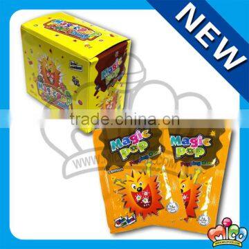 Lemon Flavor Magic Pop Popping Candy
