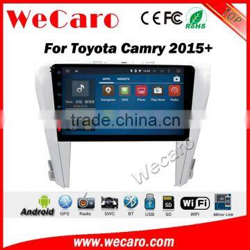 Wecaro WC-TC1085 10.2 inch android 4.4/5.1 car gps navigation system for toyota 2015 camry With Wifi 3G GPS Radio RDS