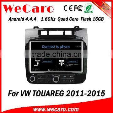 Wecaro WC-VT8009 Android 4.4.4 car multimedia system in dash for vw touareg android car dvd android bluetooth 2011-2015