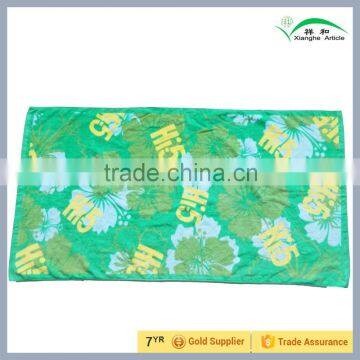 Outdoor Towel Warmer 100% Cotton Velour Reactive Printing