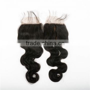 100 percent raw indian virgin hair wet and wavy closure virgin indian hair closure virgin hair silk base free part closure