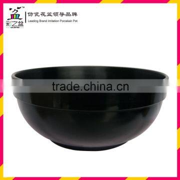 Melamine tableware pots Straight edge shape artificial melamine flower pot MX1318