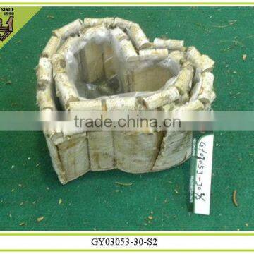 2014 cheap natural material garden pots