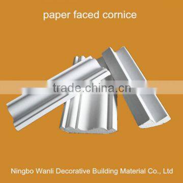 paper faced cornice Papier-faced Gips Gesims