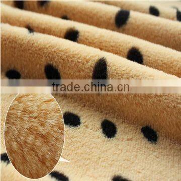 pv plush fabric for pet fur coat