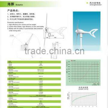 300W wind turbines