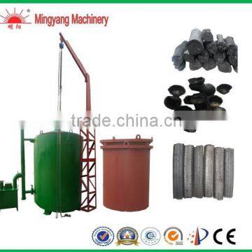 Factory price continuous working coconut shell charcoal carbonization kiln for sale