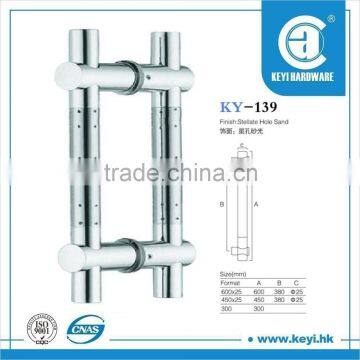 Manufacturer New Design Stainless Steel Tube Hollow Modern Door Pull Handle for Commercial Door photo-3