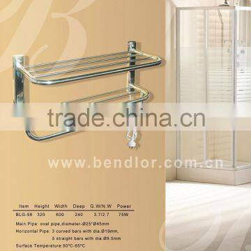 High Quality Polished And Stainless Steel Heated Towel Rail (BLG-58)