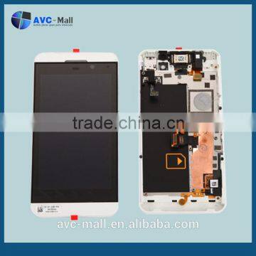 touch screen lcd assembly with frame for Blackberry London/Surfboard/L-Series/L10/ Z10 black