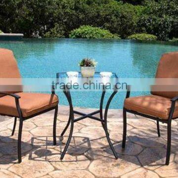 Best metal furniture chair garden metal black chair set pool beach metal chair set