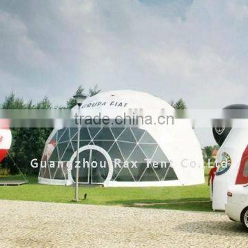 Geometric dome big steel event dome tent luxury outdoor zelte 6x6m winter tent arabic tent with factory price