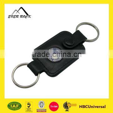 High Quality Handmade Genuine Custom Leather Keychain