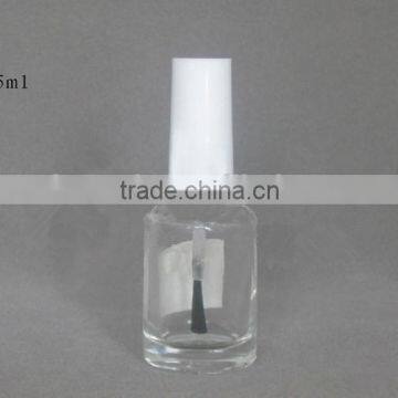 15ml empty printed glass nail polish bottles with brush