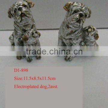 Promotional resin dog