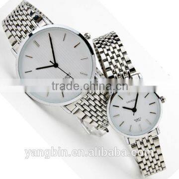 Best Couple Watch Japan Movt All Stainless Stell Factory Watch