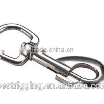 China Supplier Sale Rigging Svivel Round Eye Snap Hook Swivel Spring Bolt Snap Hook Nose Ring in Carabiner Manufacturer photo-4