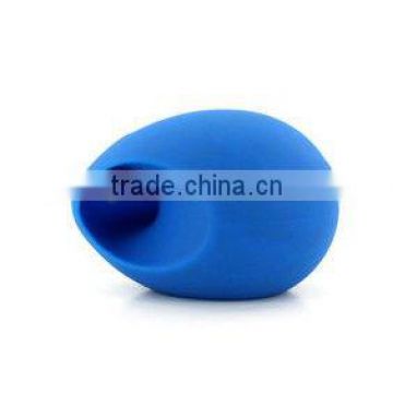 hot sale music silicone egg speaker for apple 6