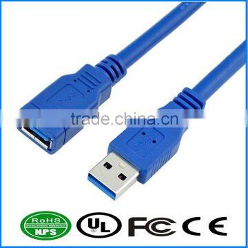 USB3.0 AM-AF Cable Computer Connecting Cable PC Case Extension Cable Round Data Wire