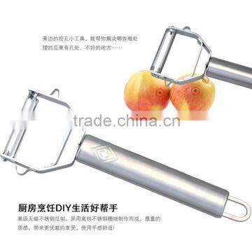 S/S 17.5*6.5*1.5 Hot Sale Kitchen Tools Stainless Steel Peeler/potato Peeler/apple Peeler/fruit Peeler Slicer photo-3