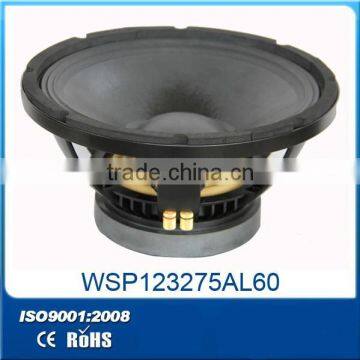 Professional speaker Aluminium black frame 60OZ magnet 12 inch PA system speaker ,                        
                                                Quality Choice