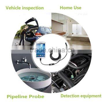 Waterproof USB Endoscope for Mobile Phone and Compute PC Laptop 2M Cable 7mm Lens USB Endoscope Pipe Inspection Camera Borescope photo-6