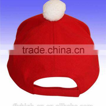 Custom Logo Red Color Cotton Fashion Cute Caps photo-2