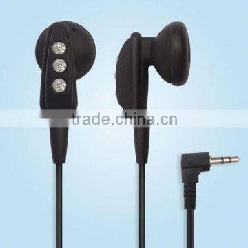 Cheap diamond in-ear earphone for promotion