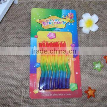 Strip Birthday Candles/Paraffin Wax Slim Candles/Art Slim Party Candle