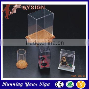 Low price clear acrylic plexiglass display box