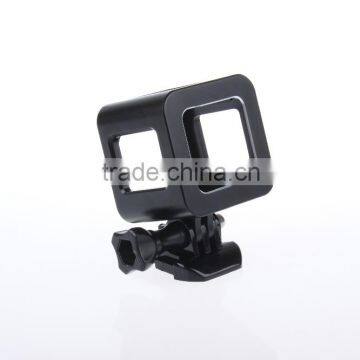 Accessory for Gopro hero4 session Aluminium Alloy frame housing mount case Extension Protector Case for Go pro Hero 4 session