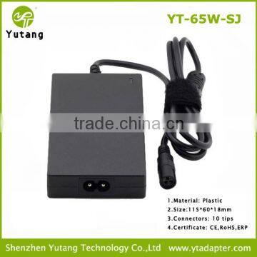 65w universal automatic ultra Notebook Power Adapter Charger for laptop