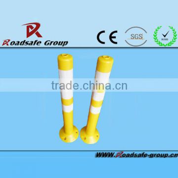 Flexible delineator post ,PU reflective spring post/guide post/warning sign