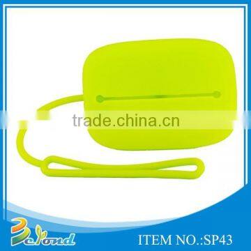 Mini cute printing custom silicone fashion change purse