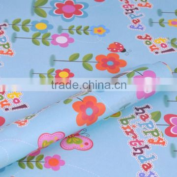 Paperboard 100g wrapping paper paper printing blue color