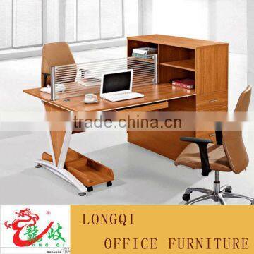 high quality modern style two people seats wooden office workstation M6580