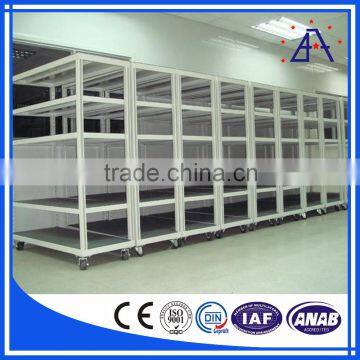 Medium-Duty Aluminum Shelf Suitable From Small Parts To Heavy Or Bulky Go