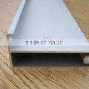 Anodized aluminum kitchen cabinet door profiles