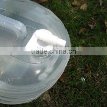 Camping Hiking Plastic Folding Outdoor Water Bucket photo-3