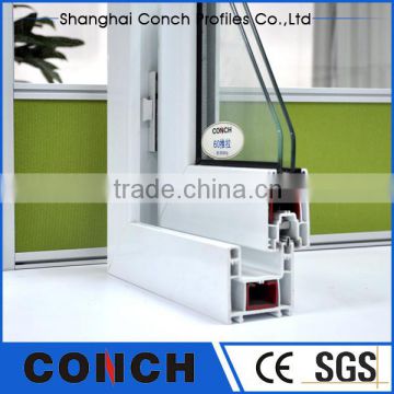 CONCH 60 sliding window plastic profiles