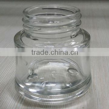 40ml clear cosmetic packaging glass cream jar