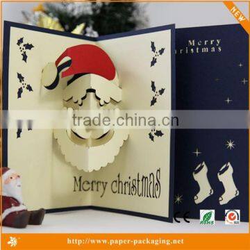 Special Paper Handmade Christmas Pop up Card New Year photo-4