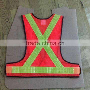 CY Reflective Vest Safety High Visibility Security Safey Fabric