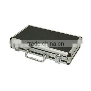 Aluminum Hard Case, Black, 13.6 x 8.1 x 2.6