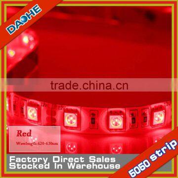 SV Led Stripe SMD 5050 60LED/M Red Waterproof IP65 6000-6500K Flexible Light CE RoHs Lowest Price CE RoHs Certificate New