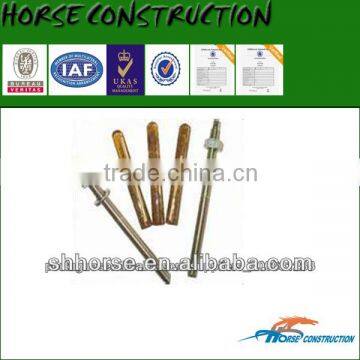 Horse 6.8 Grade M20 Chemcial Anchor Bolt with capsule