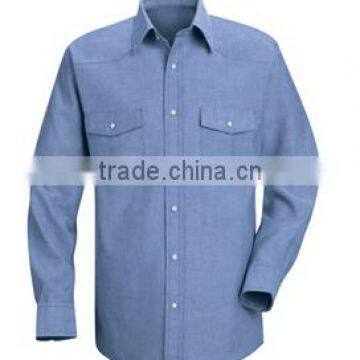 custom button up work shirts for men