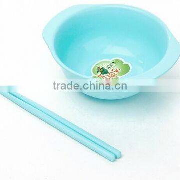2015 Fashion Kids PLA Bowl With Chopsticks