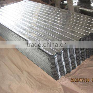 Galvanized corrugated roofing sheet