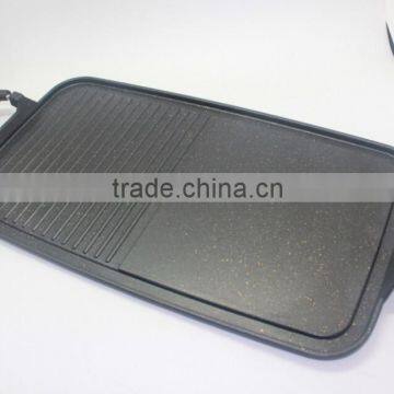 Die Cast Aluminium Non Stick Flat Grill Pan photo-3